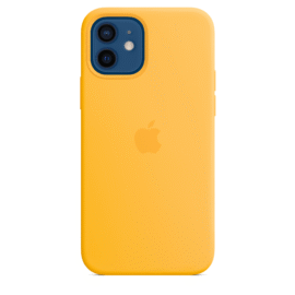 Apple Leather MagSafe Case Yellow