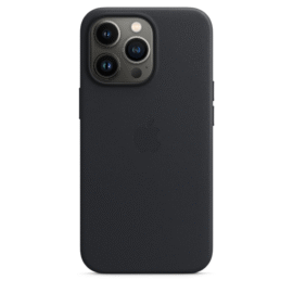 Apple Leather MagSafe Case Black